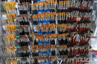 Brushes galore! Brushes galore!