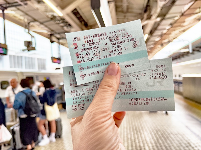 You'll still find plenty of physical tickets in Japan. You'll still find plenty of physical tickets in Japan.