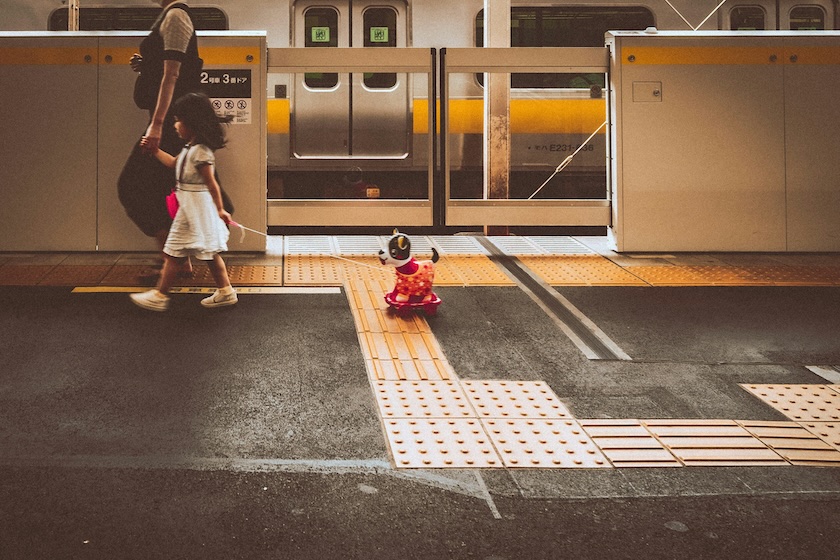 Japan's exceptional public transport is fantastic for families. Japan's exceptional public transport is fantastic for families.