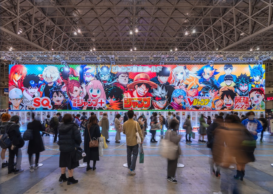Expect colorful crowds at the Makuhari Messe center.