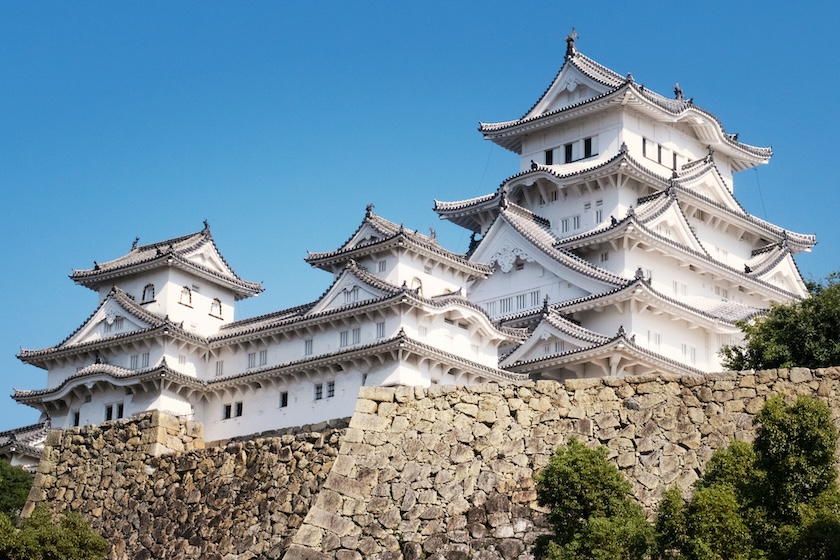Himeji Castle in all its glory. Himeji Castle in all its glory.