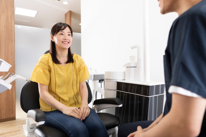 Japan has excellent dental services.