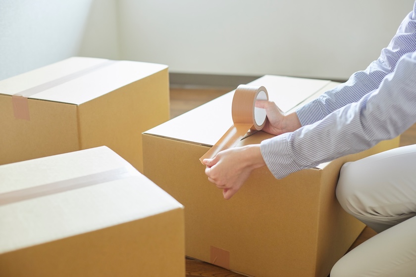 Moving home can involve a lot of boxes, especially relocating from the UK to Japan.