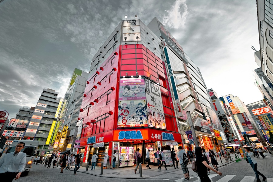 Time to play the game! Akihabara is otaku central. Time to play the game! Akihabara is otaku central.