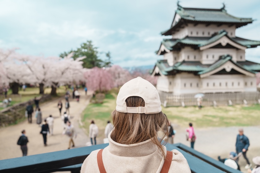 What to wear at Hirosaki Cherry Blossom Festival.