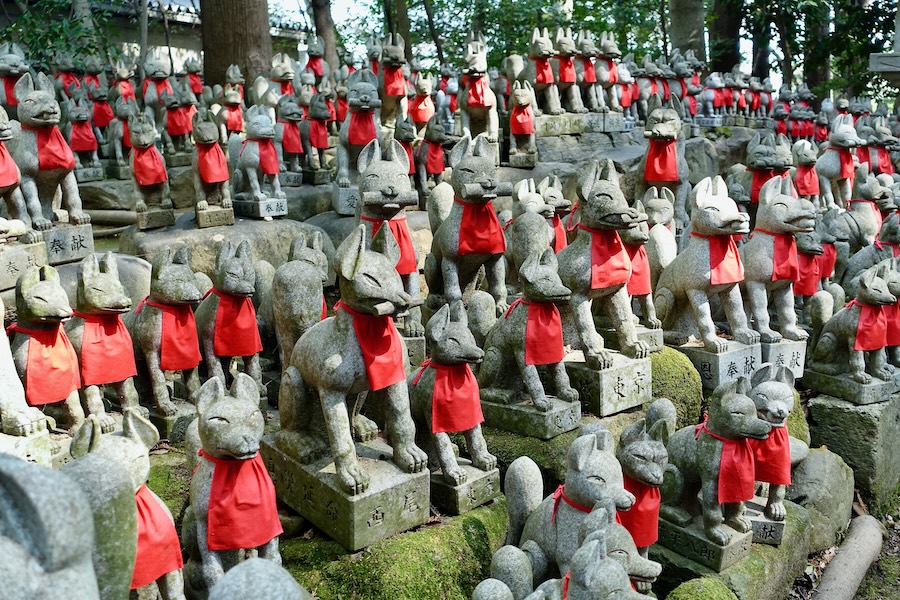 Many travelers are interested in Japanese folklore and mythology.