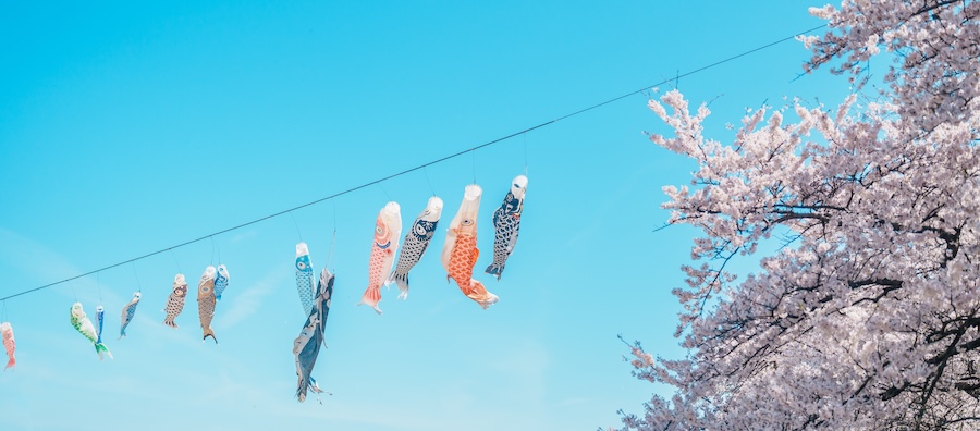 April is one of Japan's peak festival months.
