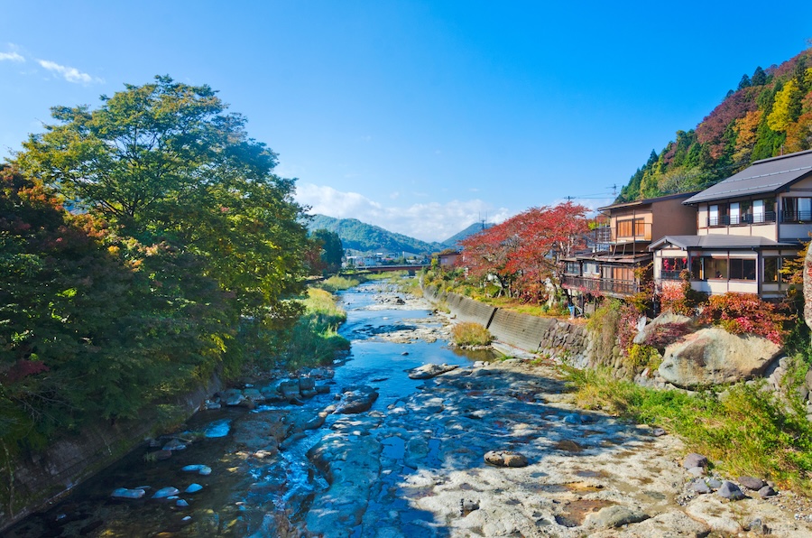 A rural village in Tohoku, Japan.