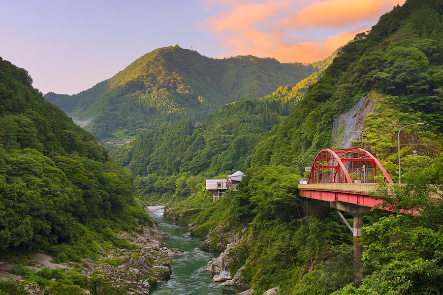 Escape into rural Japan.
