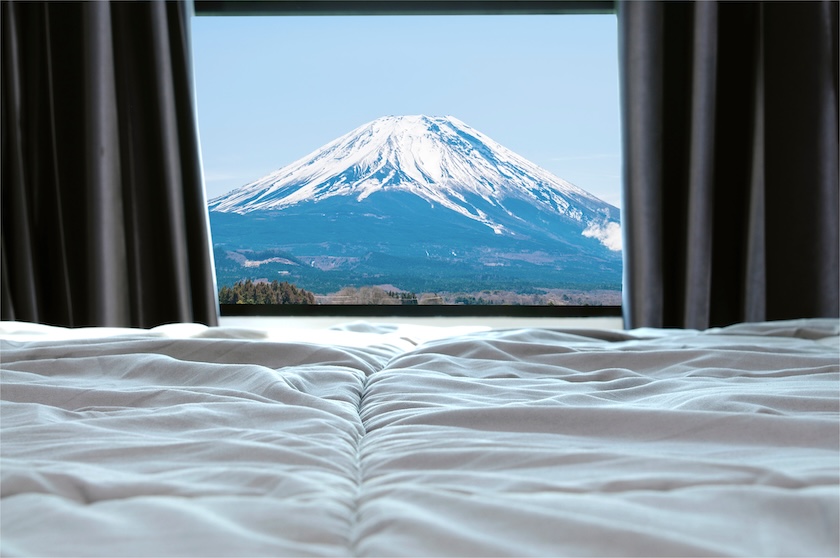 Luxury can mean paying for extra special views like this. 