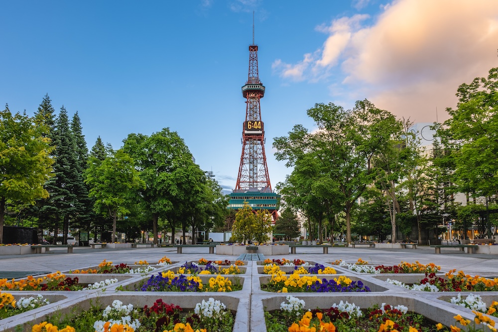 Colorful scenes from Sapporo, Japan. Colorful scenes from Sapporo, Japan.