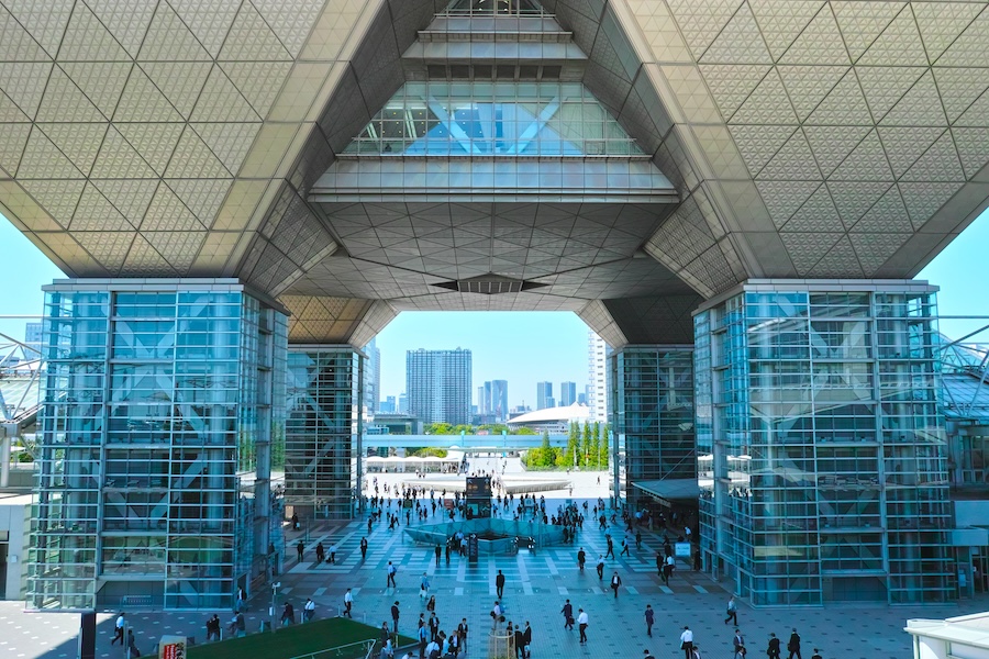 Tokyo Big Sight. Tokyo Big Sight.