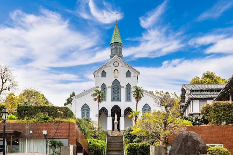 Oura Cathedral — Japan's oldest standing church (1864). Oura Cathedral — Japan's oldest standing church (1864).