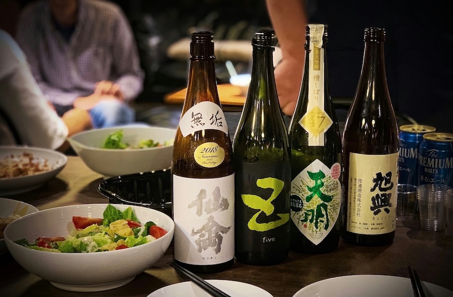 Sake is regularly enjoyed with meals in Japan. Sake is regularly enjoyed with meals in Japan.
