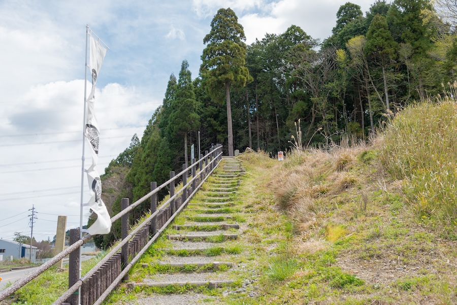 You can walk in the foosteps of the historic samurai from Shogun.