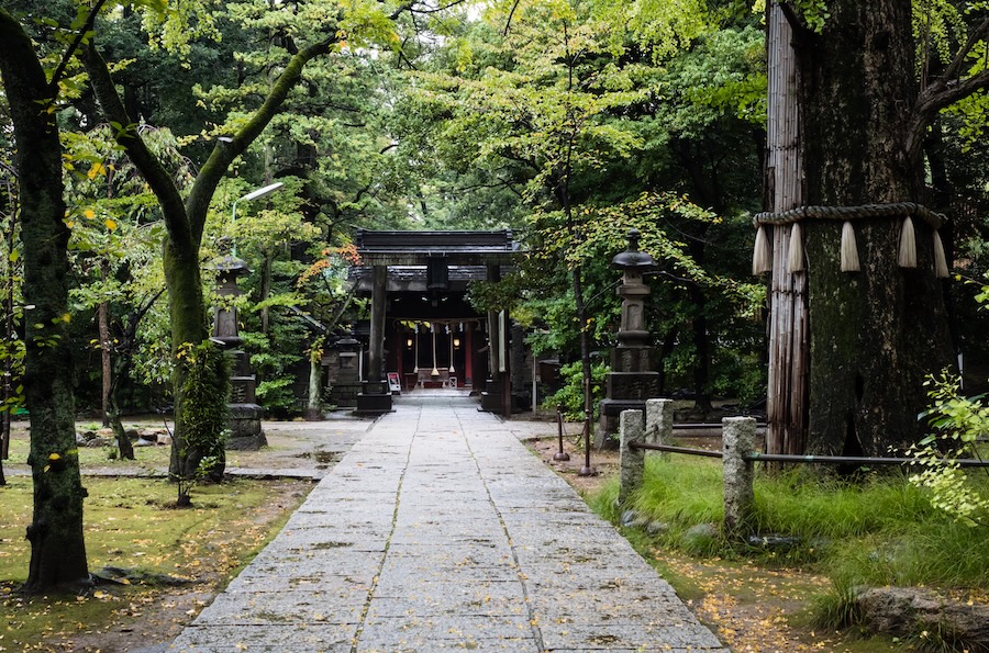 Akasaka Hikawa Shrine, a nearby attraction to Hie Shrine in Tokyo. Akasaka Hikawa Shrine, a nearby attraction to Hie Shrine in Tokyo.