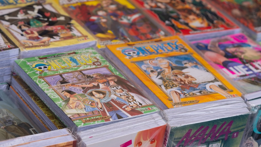 Manga comics from Japan. Manga comics from Japan.
