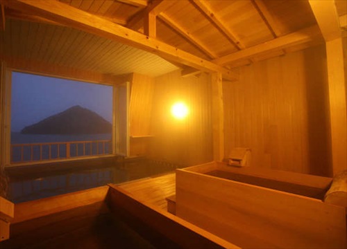 Public Open-air bath photo