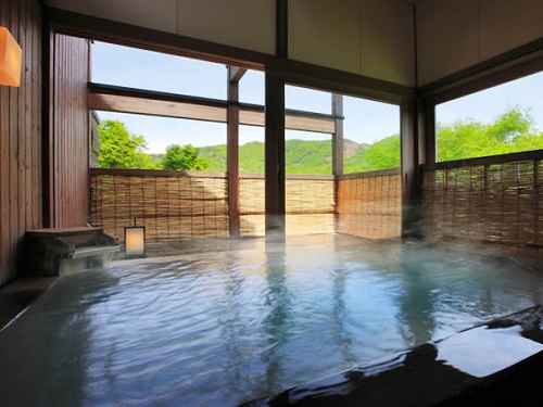 Public Open-air bath photo
