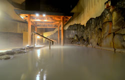 Public Open-air bath photo