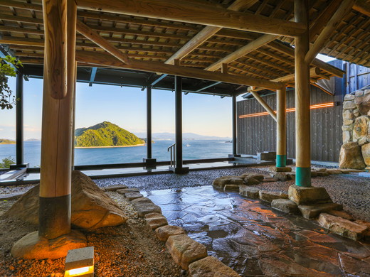 Public Open-air bath photo