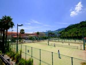 Tennis court photo