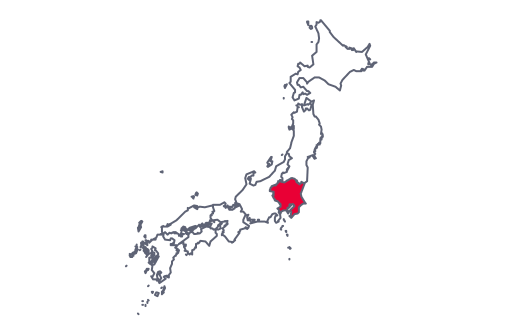 map of Japan