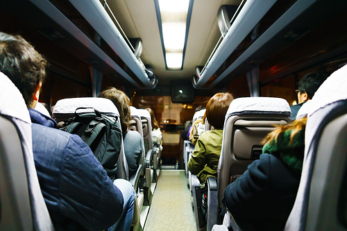 Overnight Bus in Japan photo