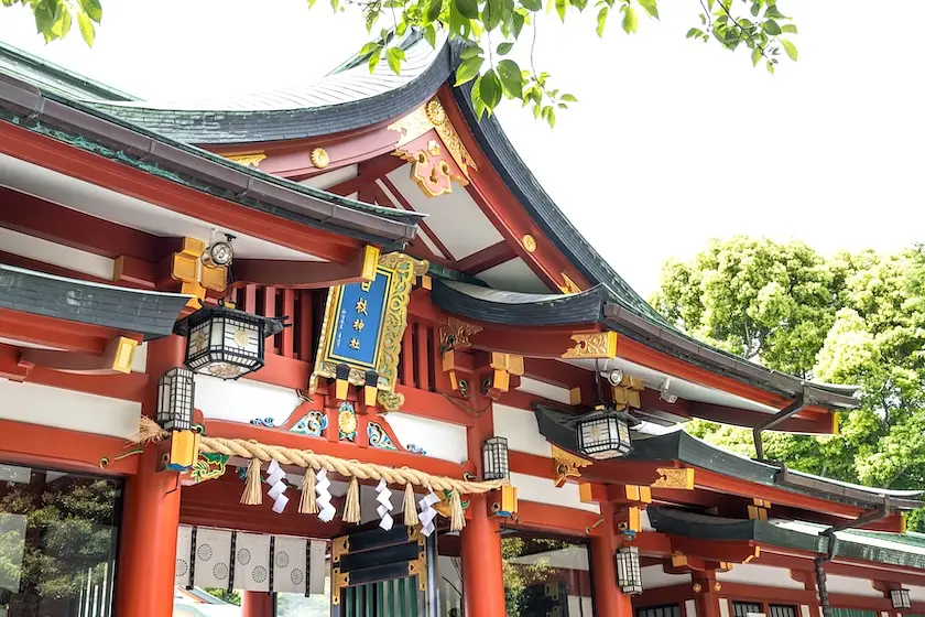 Visit Hie Shrine: A Serene Spot in Tokyo  photo