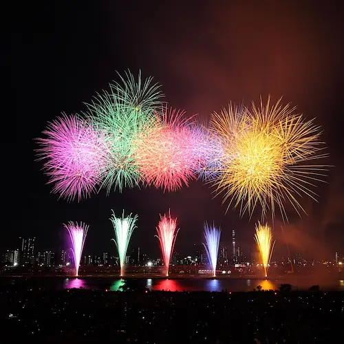 Adachi Fireworks Festival  photo