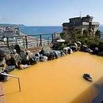 Men's open-air bath photo