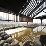 Public Open-air bath photo