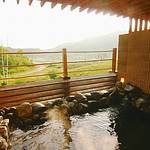 Public open-air bath photo