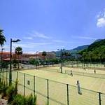 Tennis court photo