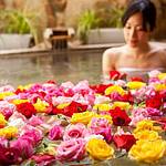 Women's open-air bath photo